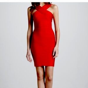 Authentic HERVE LEGER Stella Bandage dress! NEW Tags🔥❤️